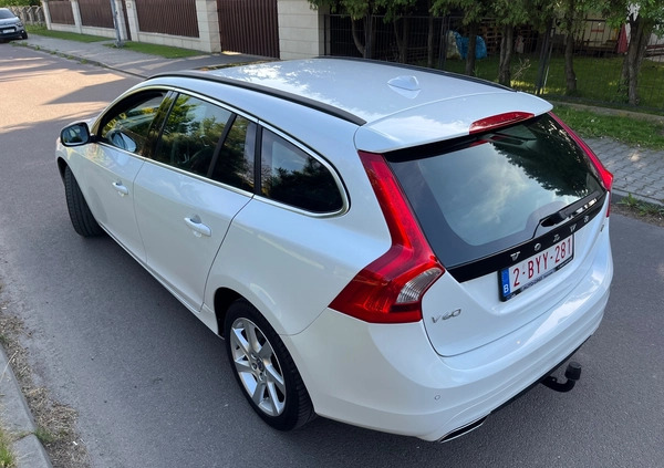 Volvo V60 cena 46800 przebieg: 232123, rok produkcji 2014 z Rajgród małe 326